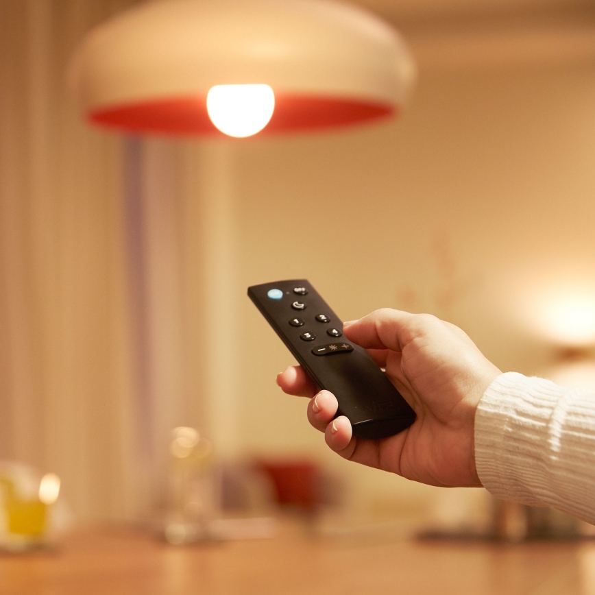 SÆT 2x LED-pære dæmpbar ST64 E27/7W/230V 2000-5000K CRI 90 Wi-Fi + fjernbetjening - WiZ