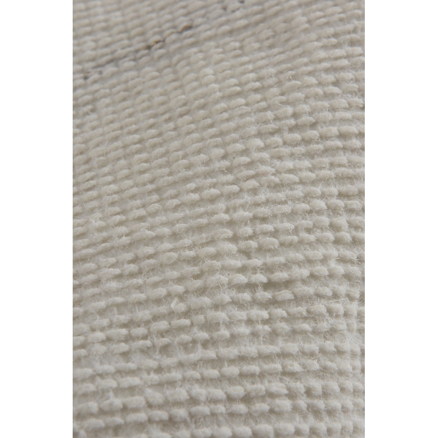 SÆT 3x Badeværelsesmåtte ORKIDE 60/60/100 cm beige