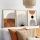 SÆT 3x Billede i ramme 50x70 cm beige/brun
