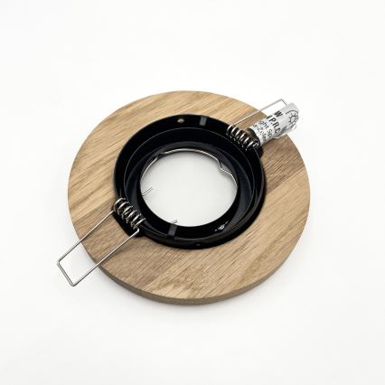 SÆT 3x Indbygningslampe TOBBY 1xG9/20W/230V diameter 11,5 cm eg/sort