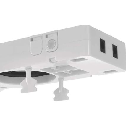 SÆT 3x Kølerventilator 5/230V hvid