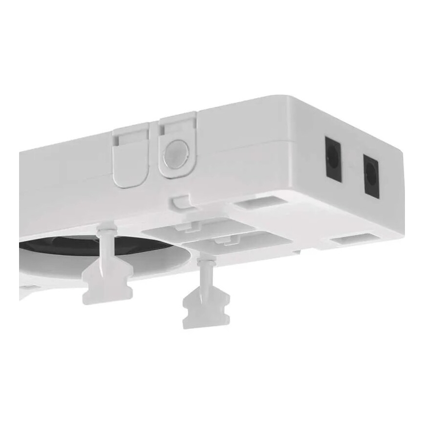 SÆT 3x Kølerventilator 5/230V hvid