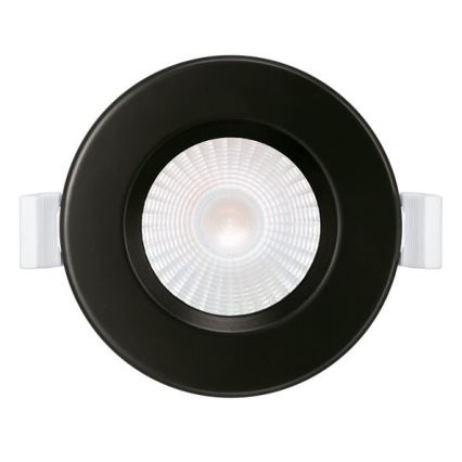 SÆT 3x LED indbygningslampe til badeværelse LED/5,5W/230V 2700K IP65 sort