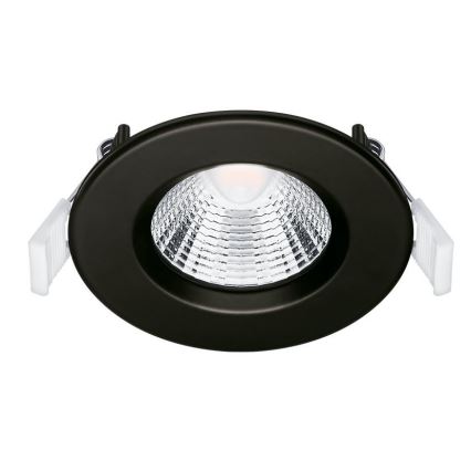SÆT 3x LED indbygningslampe til badeværelse LED/5,5W/230V 2700K IP65 sort