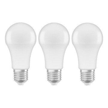 SÆT 3x LED-pære A60 E27/10W/230V 2700K