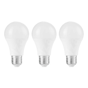 SÆT 3x LED-pære A67 E27/13W/230V 4000K - Attralux