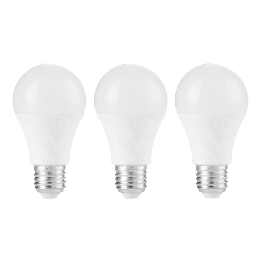 SÆT 3x LED-pære A67 E27/13W/230V 4000K - Attralux