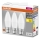 SÆT 3x LED-pære B38 B22d/4,9W/230V 3000K - Osram