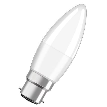 SÆT 3x LED-pære B38 B22d/4,9W/230V 3000K - Osram