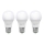 SÆT 3x LED-pære ECOLINE A60 E27/10W/230V 6500K - Brilagi