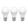SÆT 3x LED-pære ECOLINE A60 E27/15W/230V 6500K - Brilagi