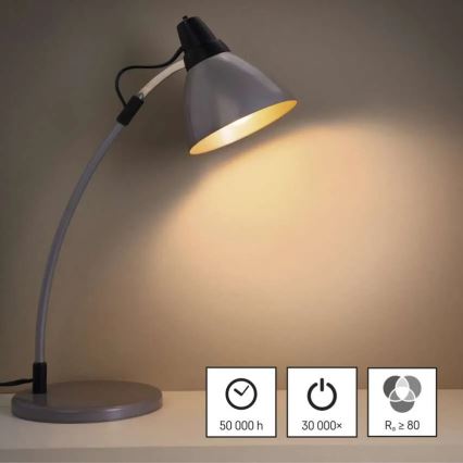 SÆT 3x LED-pære FILAMENT A60 E27/3,8W/230V 2700K Energiklasse A