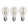 SÆT 3x LED-pære FILAMENT A60 E27/3,8W/230V 4000K Energiklasse A