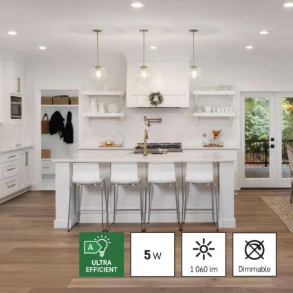 SÆT 3x LED-pære FILAMENT A60 E27/5W/230V 4000K Energiklasse A