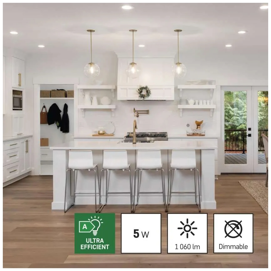 SÆT 3x LED-pære FILAMENT A60 E27/5W/230V 4000K Energiklasse A