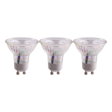 SÆT 3x LED-pære GU10/4,5W/230V 4000K