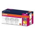 SÆT 3x LED-pære PAR16 GU10/6,9W/230V 2700K 36° - Osram