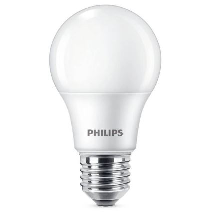 SÆT 3x LED-pære Philips A60 E27/8W/230V 6500K