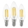 SÆT 3x LED-pære VINTAGE C35 E14/7W/230V 2700K - Eglo 110304
