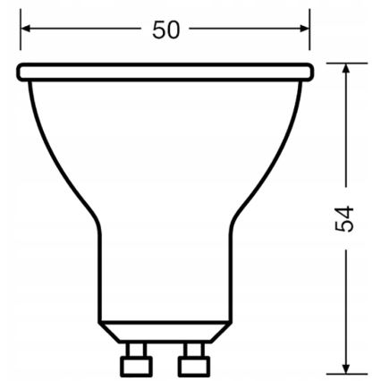 SÆT 3x LED reflektorpære PAR16 GU10/6,9W/230V 6500K 36° - Osram