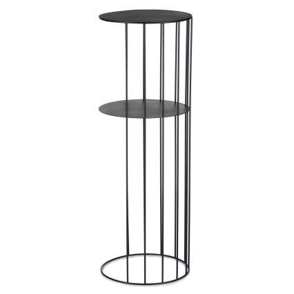 SÆT med 3 stk. blomsterstativer LOFT sort