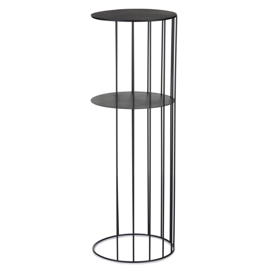 SÆT med 3 stk. blomsterstativer LOFT sort
