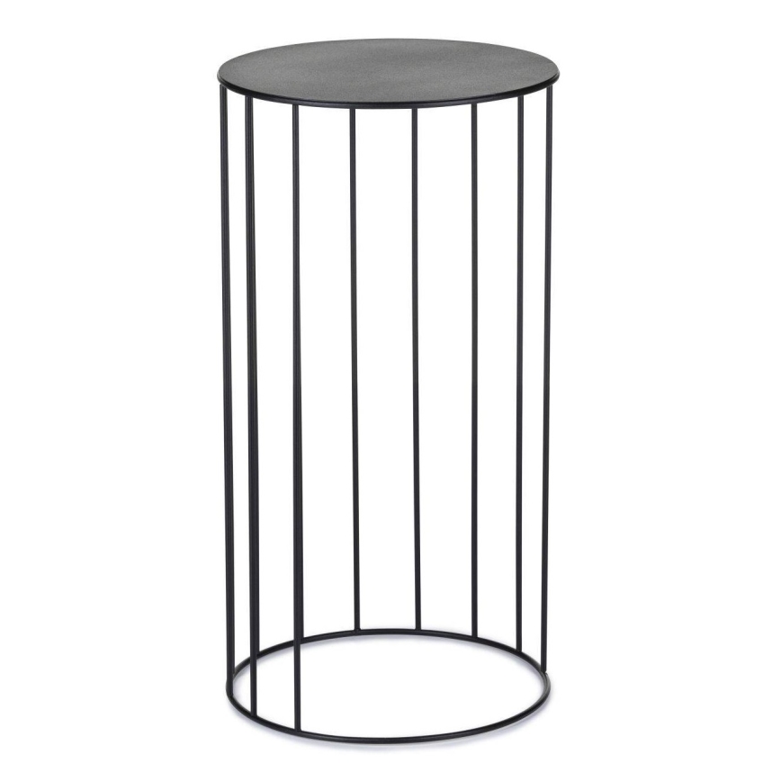 SÆT med 3 stk. blomsterstativer LOFT sort