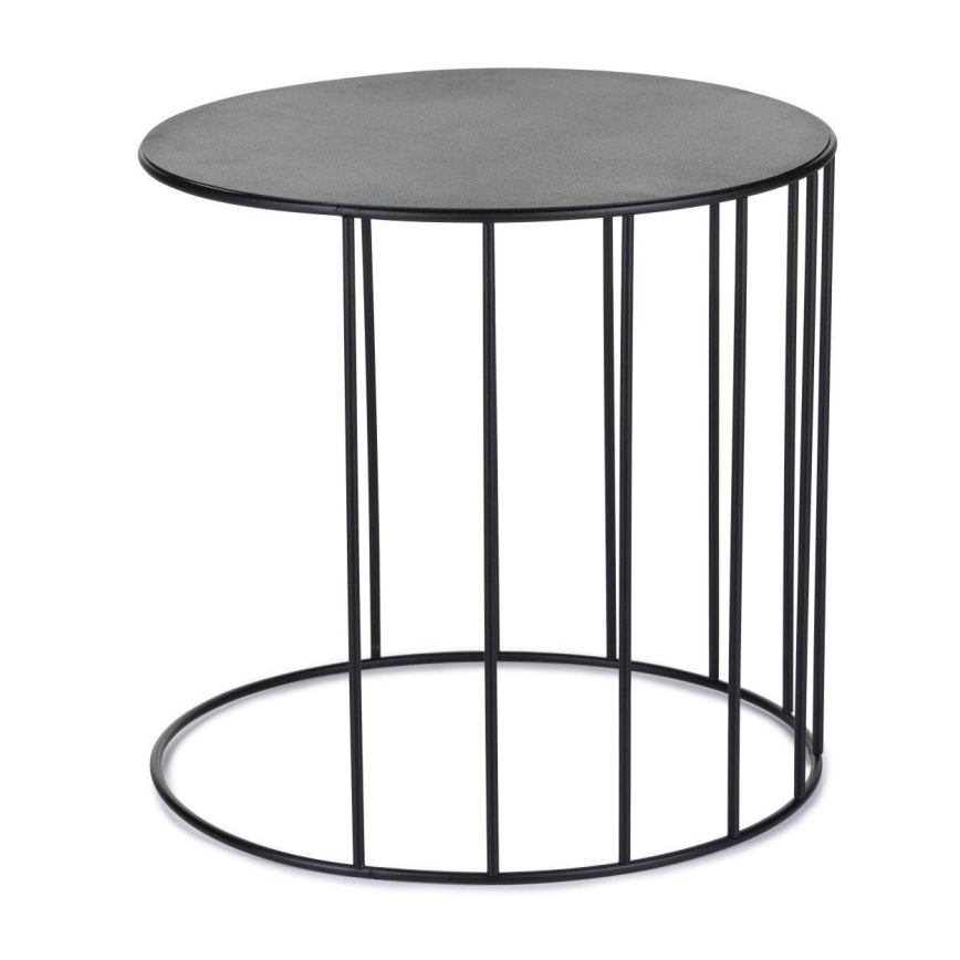 SÆT med 3 stk. blomsterstativer LOFT sort