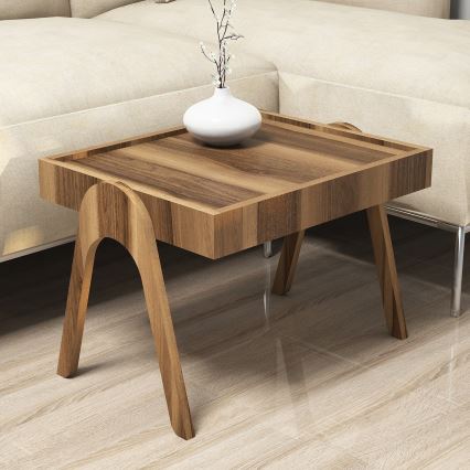 SÆT MED 3 stk. ROMA sideborde 41x53,6 cm i brun