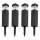 SÆT 4x LED solcellelampe LED/0,06W/1,2V 1xAAA 6000K IP44 100 mAh
