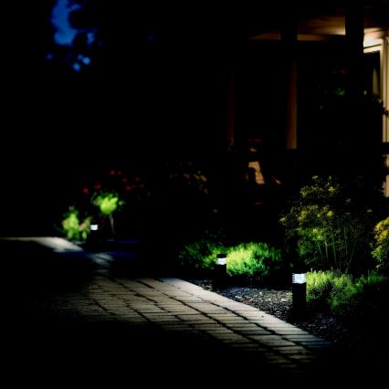 SÆT 4x LED solcellelampe LED/0,06W/1,2V 1xAAA 6000K IP44 100 mAh