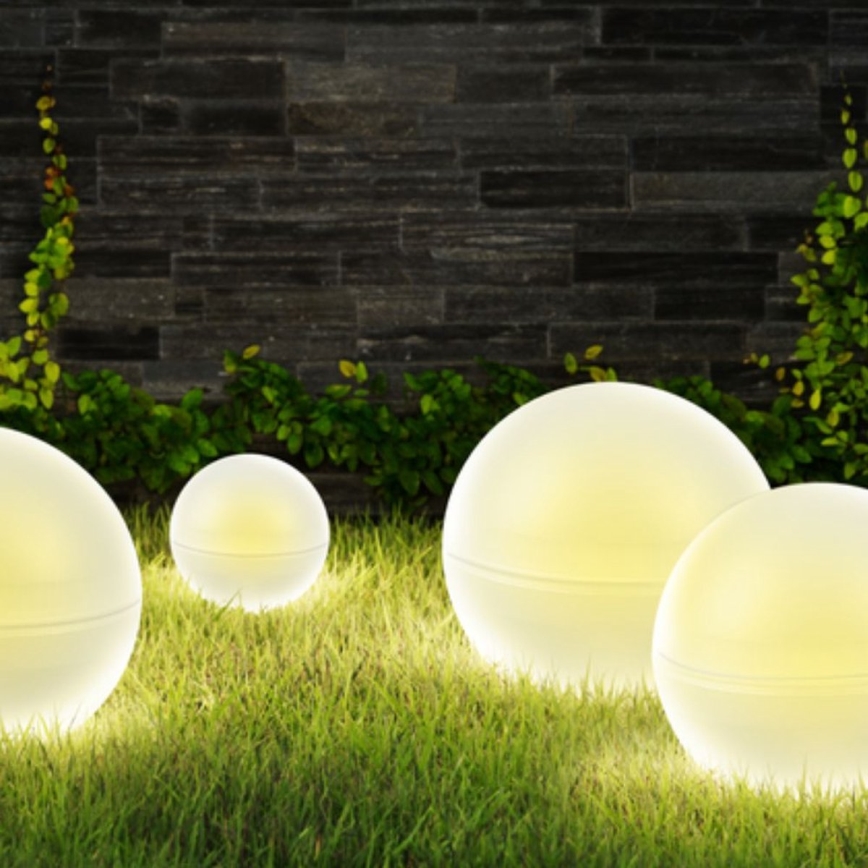 SÆT 5x LED solcellelampe LED/3,2V flerfarvet