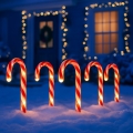Sæt 5x LED udendørs juledekoration LED/2W/230V IP44 rød