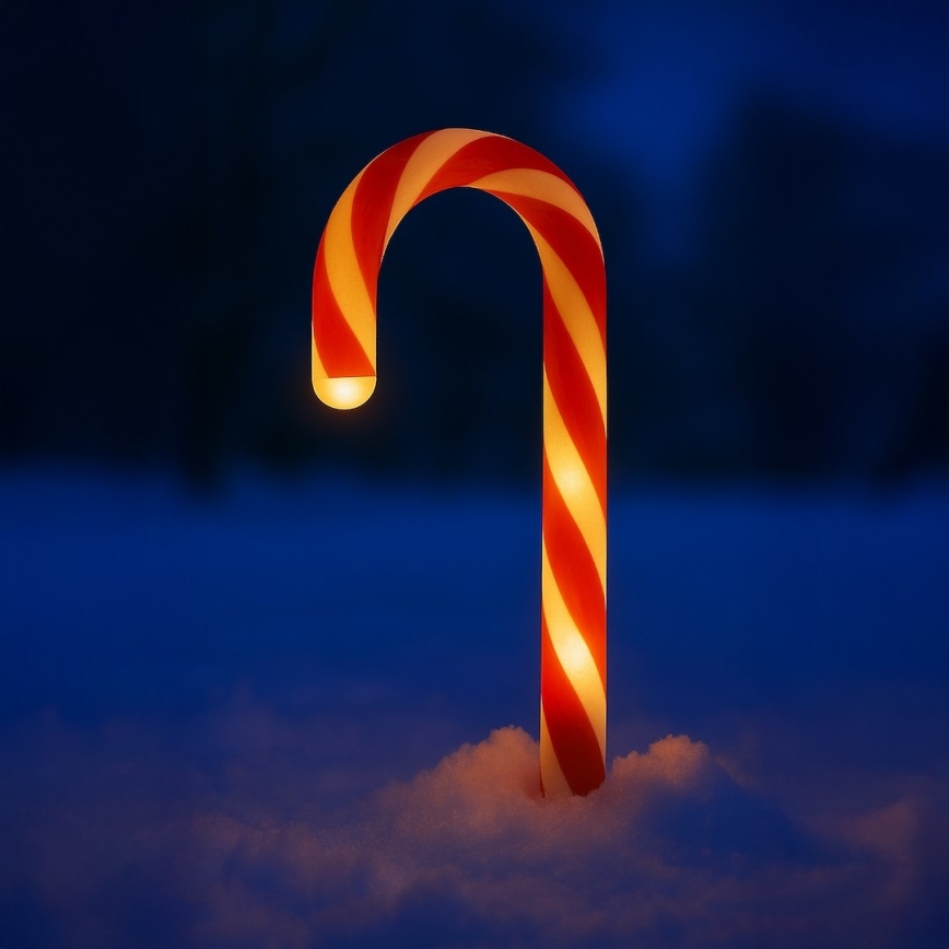 Sæt 5x LED udendørs juledekoration LED/2W/230V IP44 rød