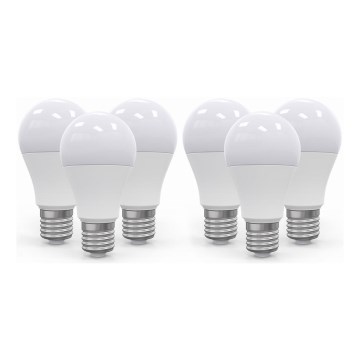 SÆT 6x LED-pære E27/10W/230V 2800K