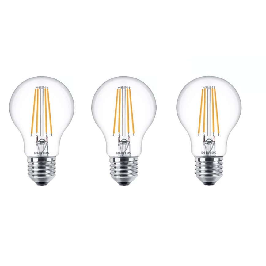 SÆT 6x LED-pære VINTAGE Philips E27/4W/230V 2700K