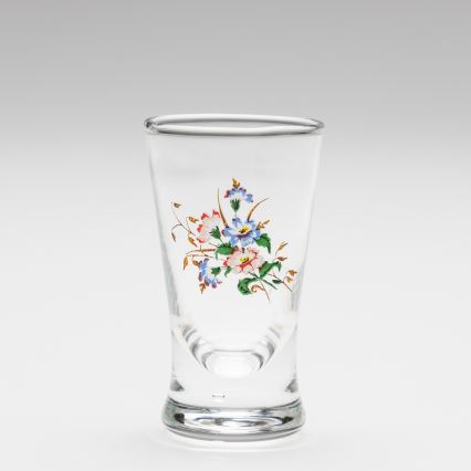 Sæt 6x likørglas med buketmotiv no. 3