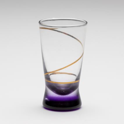 Sæt 6x shotglas 25 mm transparent grøn