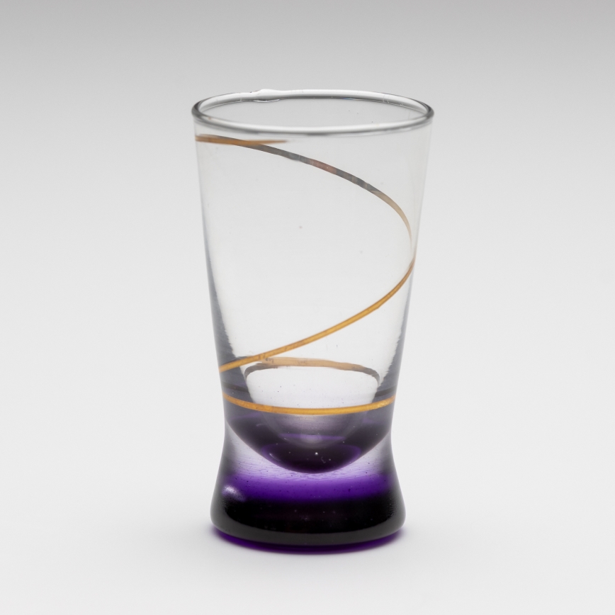 Sæt 6x shotglas 25 mm transparent grøn