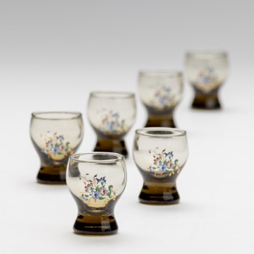 Sæt 6x shotglas røget buket nr. 2