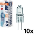 Sæt med 10 ovnpærer HALOSTAR G4/10W/12V 2700K - Osram