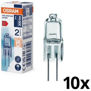 Sæt med 10 ovnpærer HALOSTAR G4/20W/12V 2700K - Osram