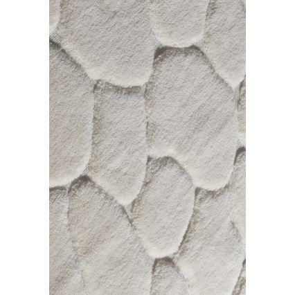 Sæt med 2 badeværelsesmåtter LINO 60 x 100 cm, cremefarvet