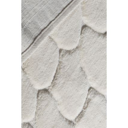 Sæt med 2 badeværelsesmåtter LINO 60 x 100 cm, cremefarvet