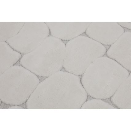 Sæt med 2 badeværelsesmåtter LINO 60 x 100 cm, cremefarvet