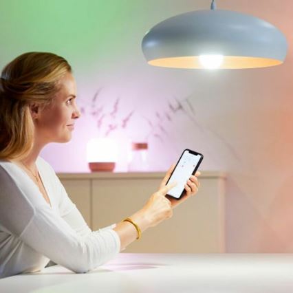 SÆT 2x LED dæmpbar pære A60 E27/9W/230V 2700K Wi-Fi + fjernbetjening - WiZ