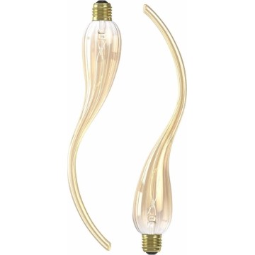 Sæt med 2 dæmpbare LED-pærer LAMDA E27/4W/230V 2100K, gylden