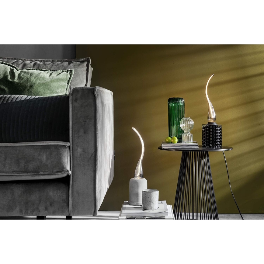 Sæt med 2 dæmpbare LED-pærer LAMDA E27/4W/230V 2100K klar