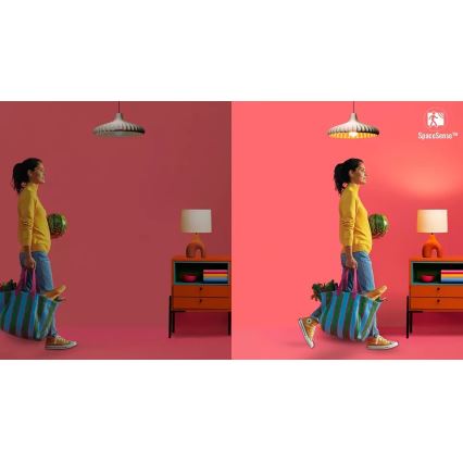 Sæt med 2 LED-dæmpbare pærer med bevægelsessensor PAR16 GU10/4,7W/230V 2700-6500K CRI 90 Wi-Fi - WiZ