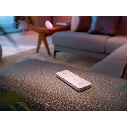 Sæt med 2 dæmpbare LED-pærer Philips Hue WHITE AMBIANCE GU10/4,2W/230V 2200-6500K + dimmer